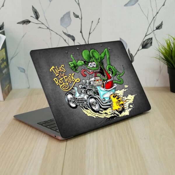 Rat Fink Hot Rod Laptop Skin
